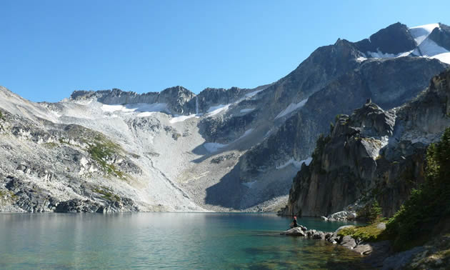 One of the many gorgeous lake vistas that surround Lillooet, B.C.