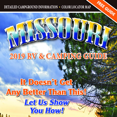 The 2019 Missouri RV & Camping guide is now available free of charge, in both print and digital formats. 