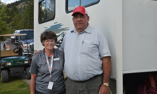 Judy and Doug MacQueen of Fairmont Hot Springs, B.C.