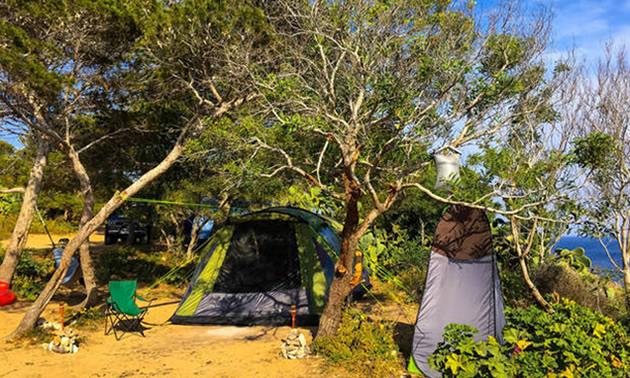 Tent in Malta