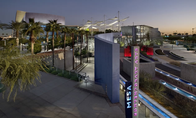 The Mesa Arts Center is home to four theaters, five art galleries, and 14 art studios where visitors enjoy the finest live entertainment, world-class visual art exhibitions, and outstanding arts education classes.