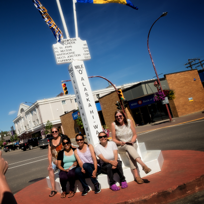 Mile 0 signpost