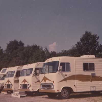 The Moto-Chalet, a pioneering RV built in Quebec. 