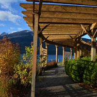 Nakusp's waterfront walkway is a beautiful way to discover the Arrow Lakes.