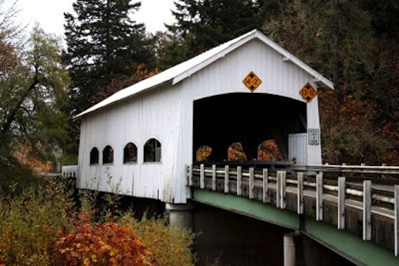 Rochester Covered Bridge near Sutherlin, 