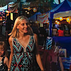 people at a festival