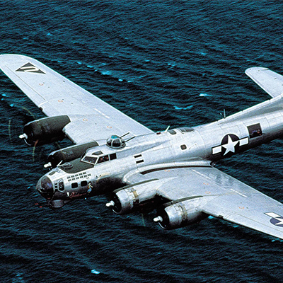 While in Mesa, Arizona, take a ride in this historic aircraft, a B-17G bomber.