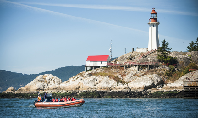 Point Atkinson, West Vancouver, is a National Historic Site of Canada