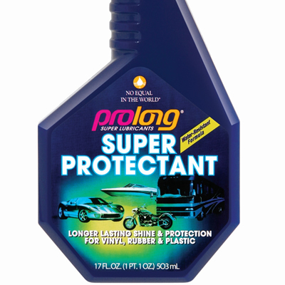 spray bottle labelled Prolong Super Protectant