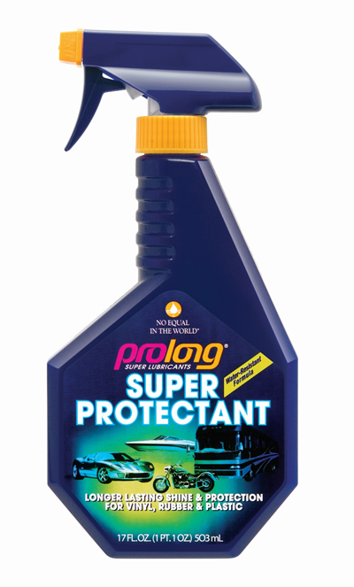 spray bottle labelled Prolong Super Protectant