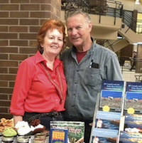 Barb and Dave Rees at the Victoriaville mall at the Thunder Bay Country Market 