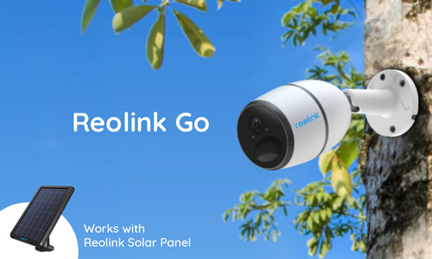 The 4G rechargeable, battery-powered security camera.
