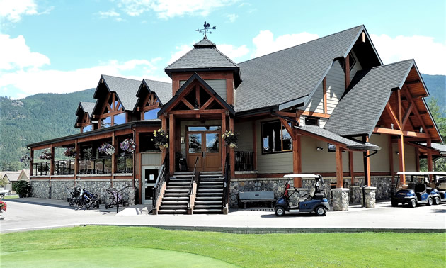 The clubhouse at Royal York Golf Course.