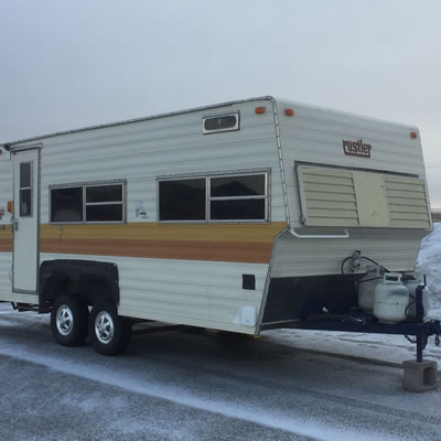 The best-selling Rustler Travelaire trailer is still a common sight on the road. 