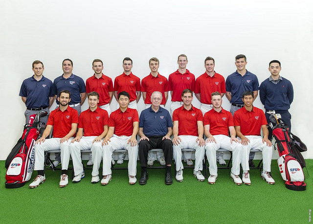 SFU Men's Golf Team. 