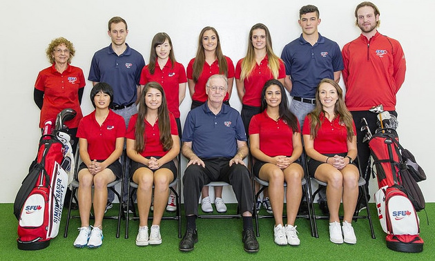 SFU Women's Golf Team.