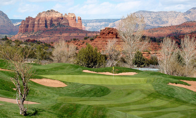 Sedona Golf Resort. Hole #10, Par 3. Photo