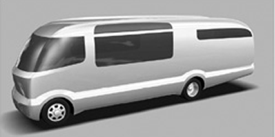 Artist's rendering of Airstream's G-Series motorhome. 