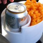 Cup and snack holder