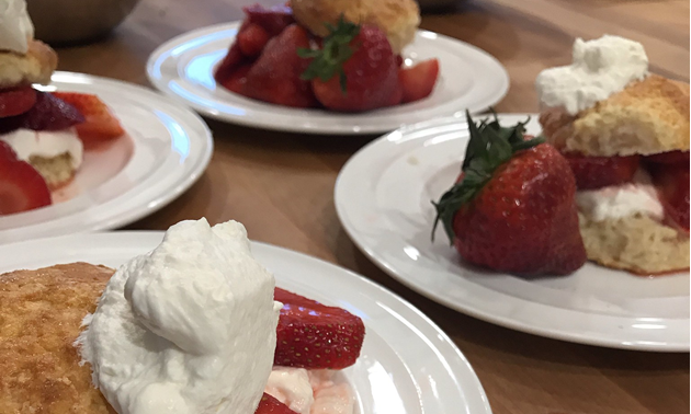Shortcake, strawberries and cream are a delicious way to celebrate the arrival of summer.