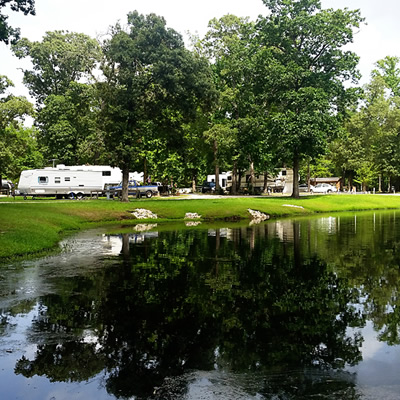 Summer Breeze RV Resort near Houston, Texas.