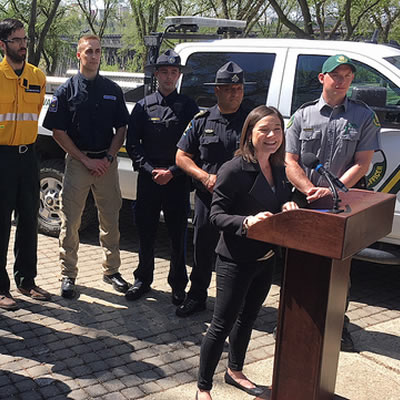 Environment and Parks Minister Shannon Phillips addresses public land enforcement prior to the May long weekend.
