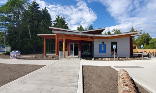 The new Tofino Visitor Centre.