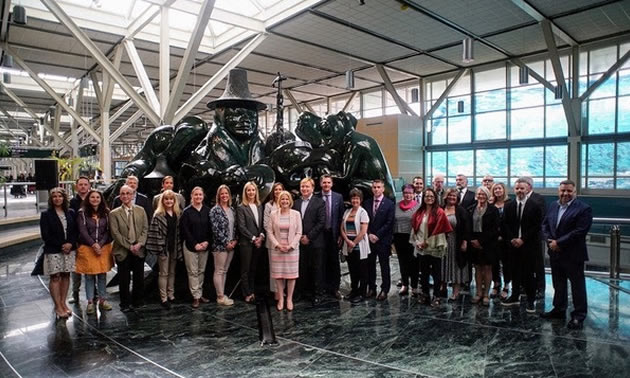 A group shot of the Minister's Tourism Engagement Council.