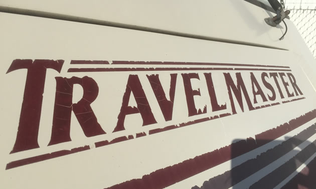 The Travelmaster logo. 