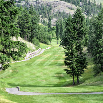 Twin Lakes Golf Course, hole #12.