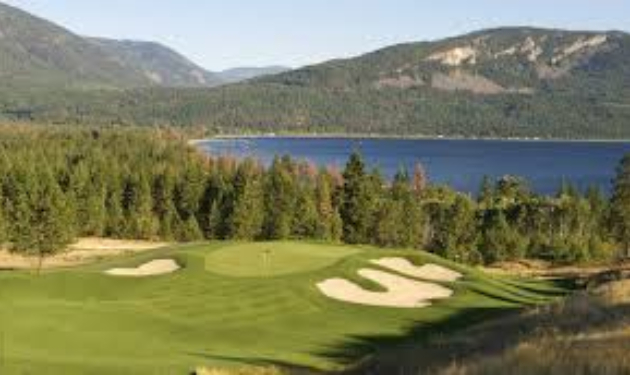 Hole 15 at the Talking Rock Golf Resort in Chase