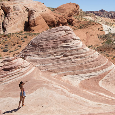 Valley of Fire State Park in Overton, Nevada. 