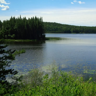 The locals love to ride to a spot they call Hidden Lake (Ash Lake) for adventurous riding and rider meetups.