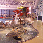 Patrons float in the lazy river at Yorkton's pool complex.