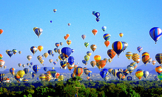 The Albuquerque International Balloon Fiesta