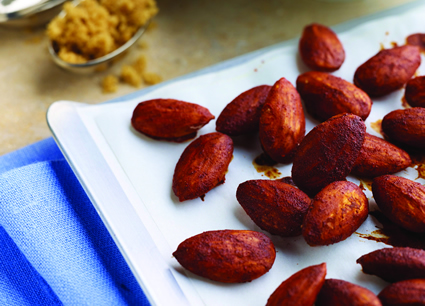 Spiced almonds