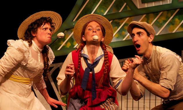 Natalie Gauthier, Cassia Schramm and Giovanni Mocibob in Anne of Green Gables (2012)