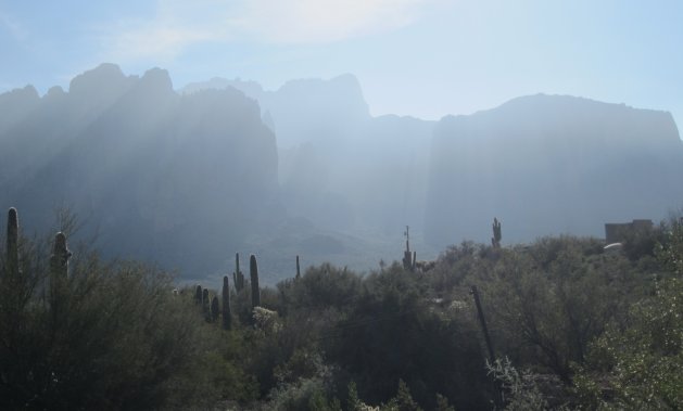 Go RVing in Apache Junction, and take in the exciting outdoor vistas.
