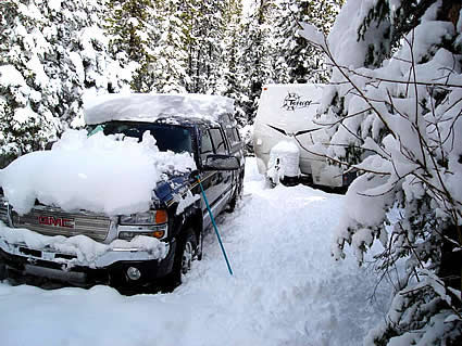 snowy RV