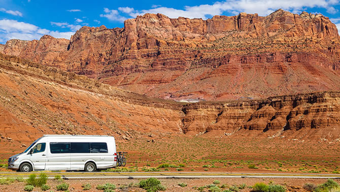 Picture of the Vermillion Cliffs in Arizona