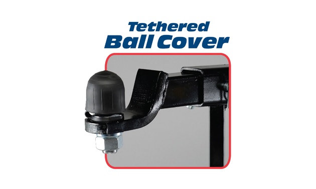 Photo of the tethered ball cover.
