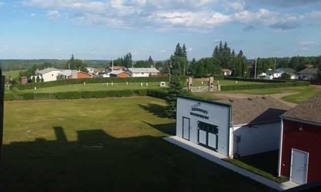 Battleford has classically picturesque views. -
