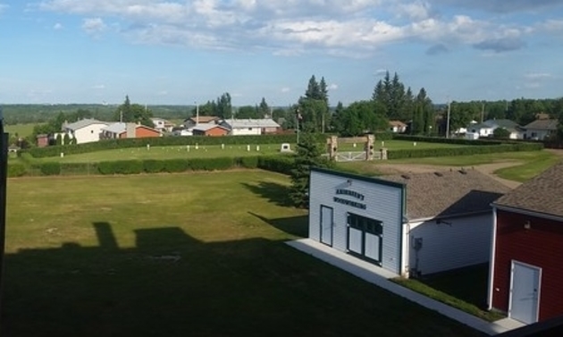 Battleford has classically picturesque views. - 