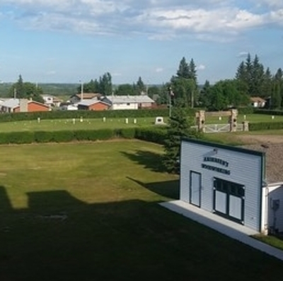 Battleford has classically picturesque views. - 