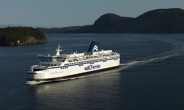 BC Ferries' Spirit of BC shuttles travellers from Tsawwassen to Swartz Bay.