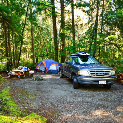 Visitors will soon have more camping opportunities throughout BC with over 350 new campsites for the upcoming camping season.