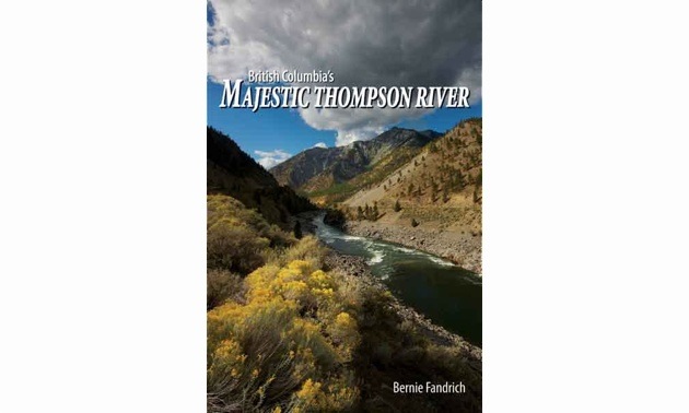 The cover of British Columbia's Majestic Thompson River book. 