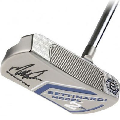 Matt Kuchar's Putter: Model 2-Halfmoon face. 