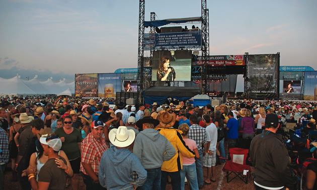 Big Valley Jamboree in  Camrose, Alberta