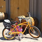 Cycling wine tours are a pleasant way to visit wineries near Osoyoos.